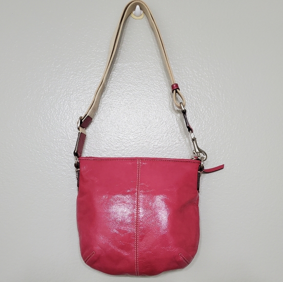 Coach Swingpack Soho Pleated Leather Crossbody Bag - Picture 5 of 5